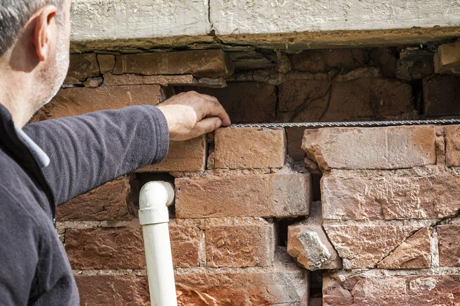 Cracked Wall / Structural Repair in Enid, OK